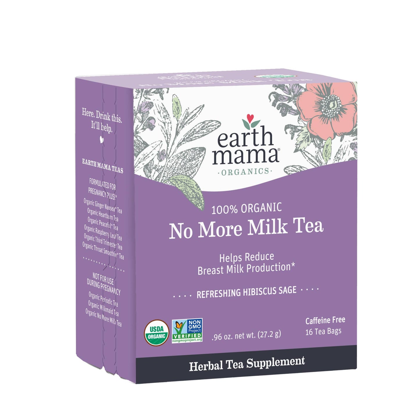 Earth Mama Organics - Organic No More Milk Tea
