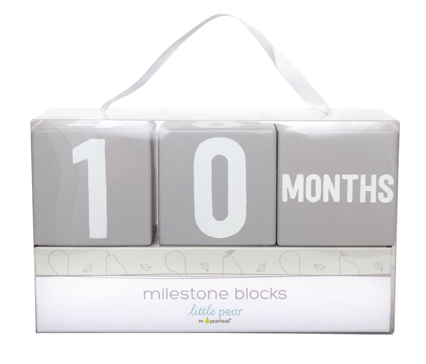 Milestone Age Blocks, Gray