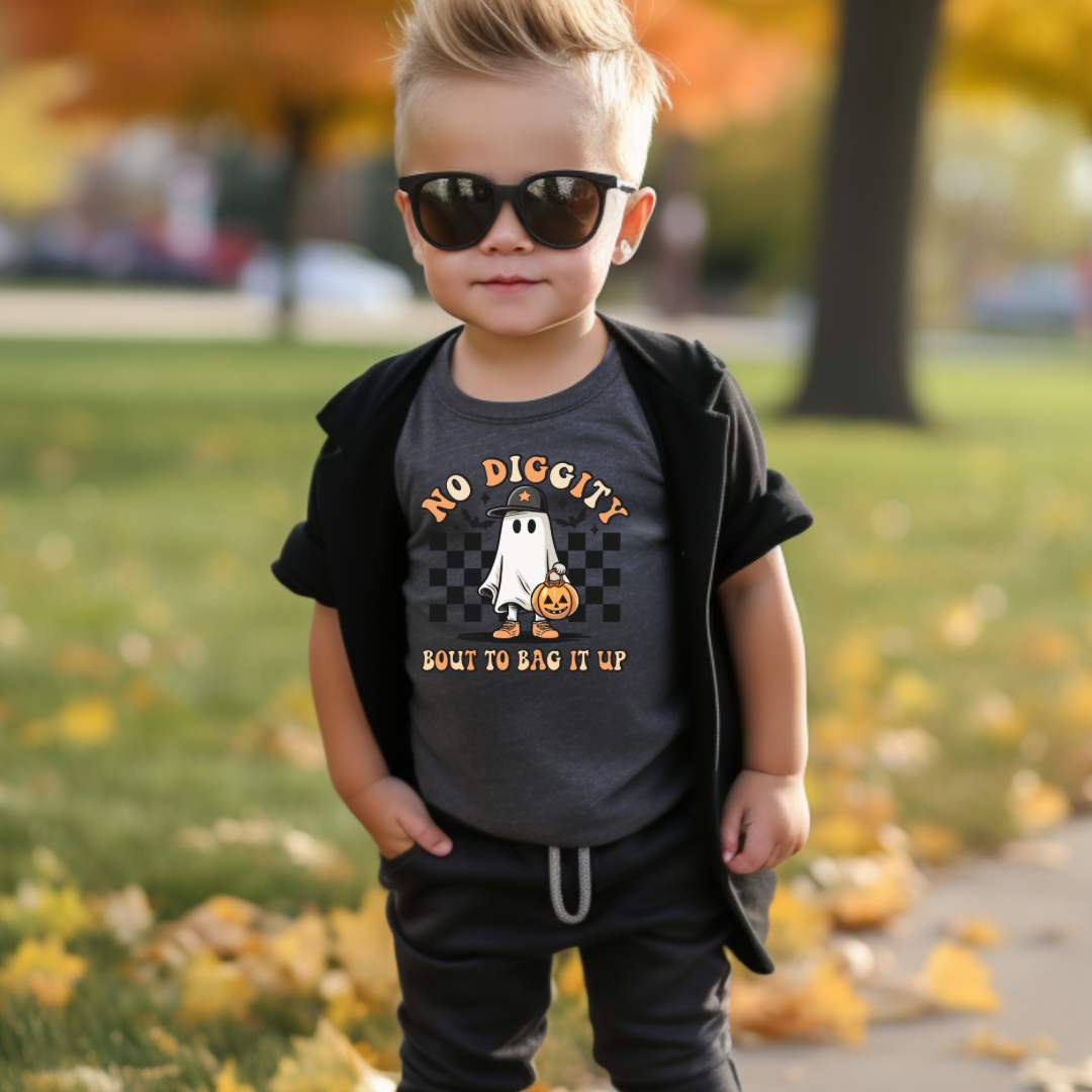 The Countryside Cottage - Halloween Shirt - Bout To Bag It Up No Diggity