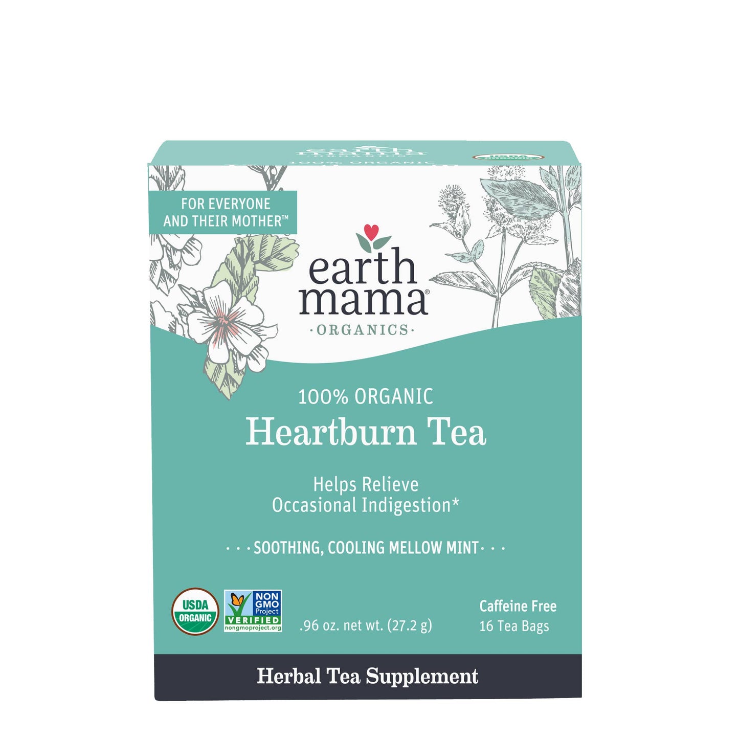 Earth Mama Organics - Organic Heartburn Tea