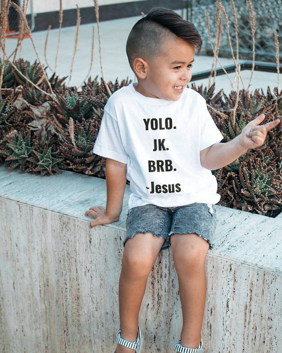 Sonrise State - YOLO. JK. BRB. - Jesus Easter T-Shirt