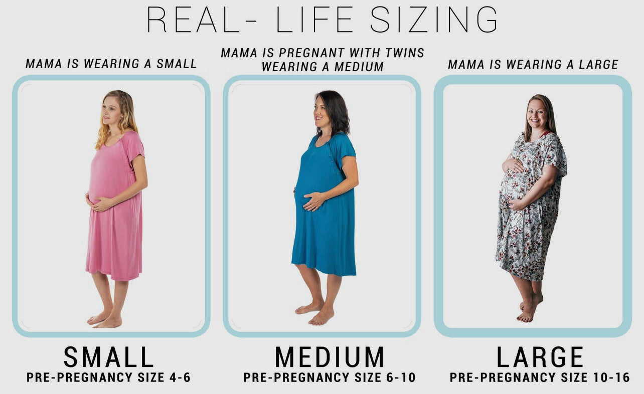 Maternity Mommy Labor and Delivery/ Nursing Gown