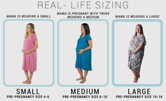 Maternity Mommy Labor and Delivery/ Nursing Gown
