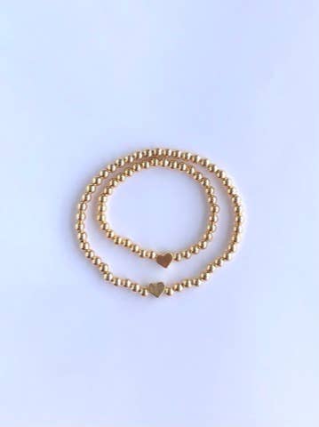 Simply Stated - Tiny Heart Mother Daughter Matching Bracelets