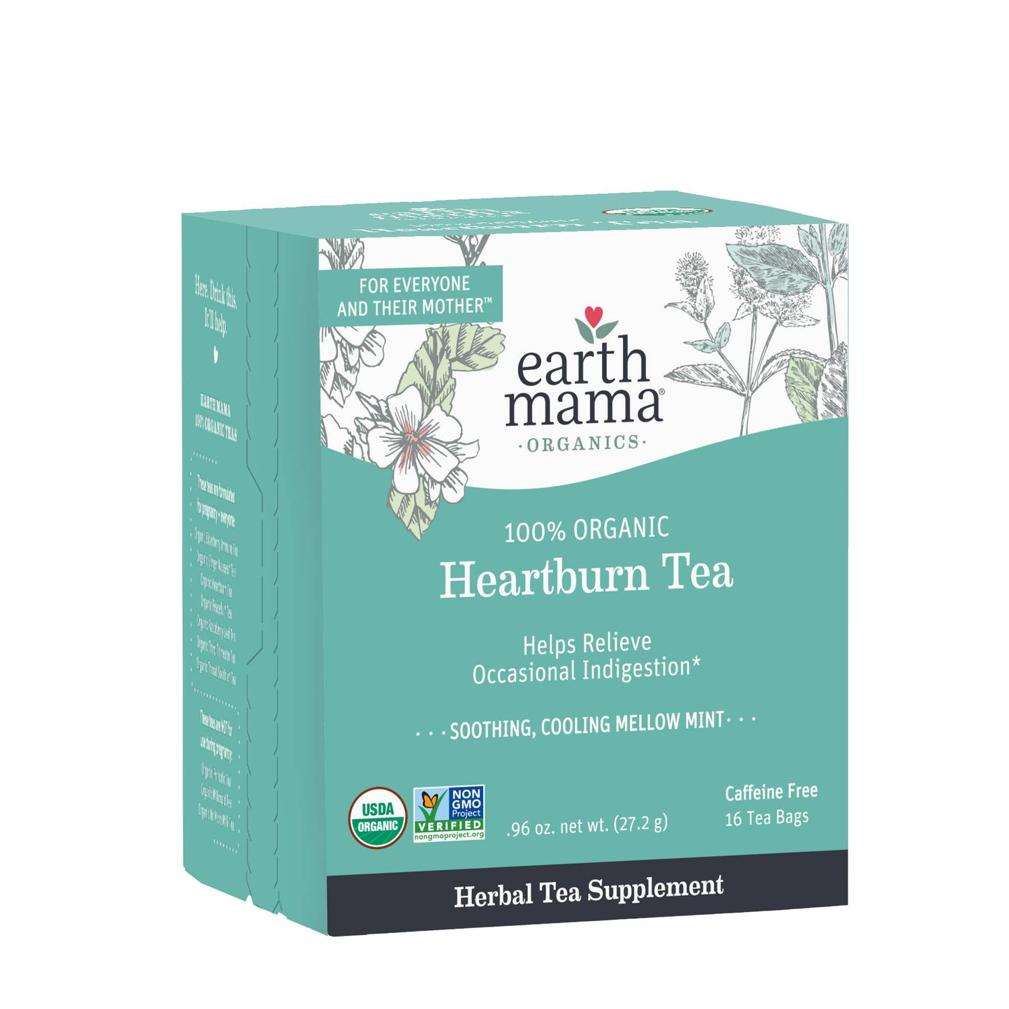 Earth Mama Organics - Organic Heartburn Tea