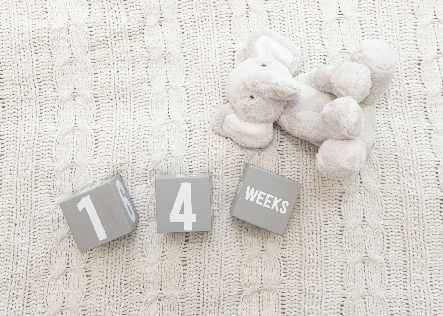 Milestone Age Blocks, Gray